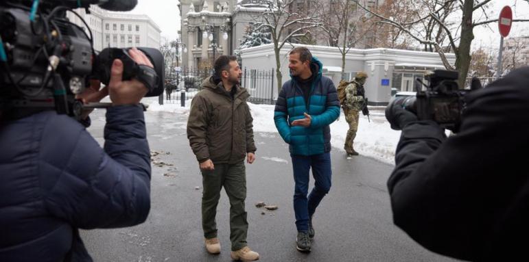 Новият документален филм за Украйна на Беър Грилс с телевизионна премиера на 26 март по Discovery
